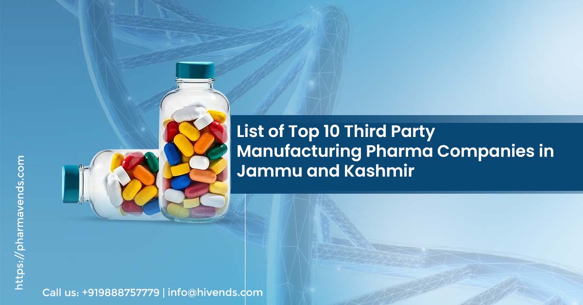 List of Top 10 Third Party Manufacturing Pharma Companies in Jammu and Kashmir